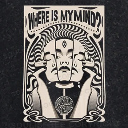 Where Is My Brain Washed Crop T-shirt