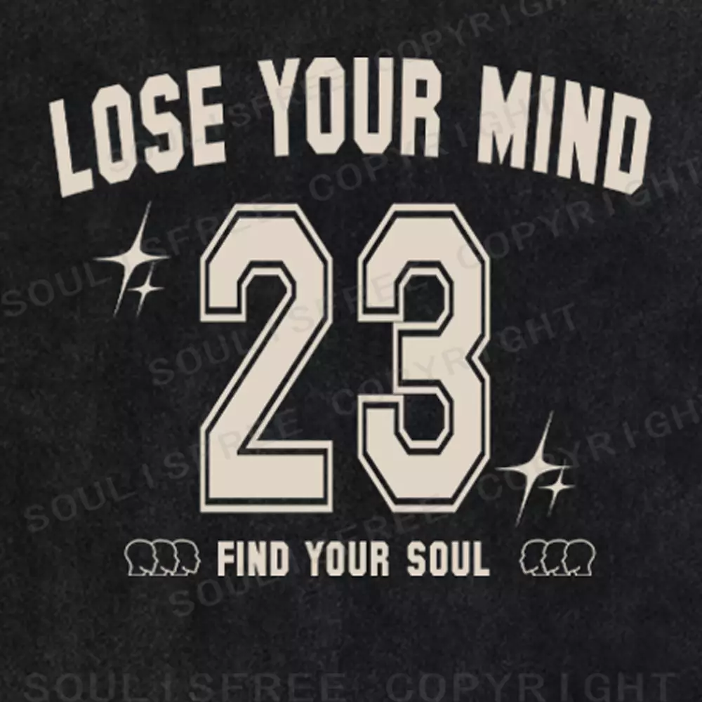 Personalized Lose Mind Washed T-shirt