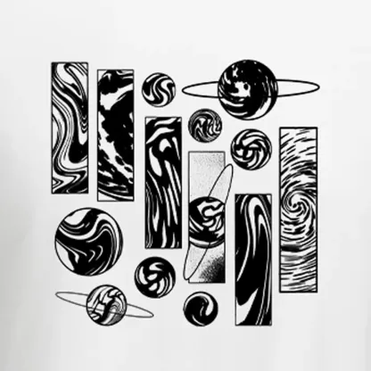 Galaxy Block Raglan Long Sleeve Crop Top