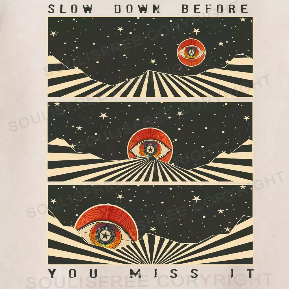 Staring Into the Infinite Washed T-shirt