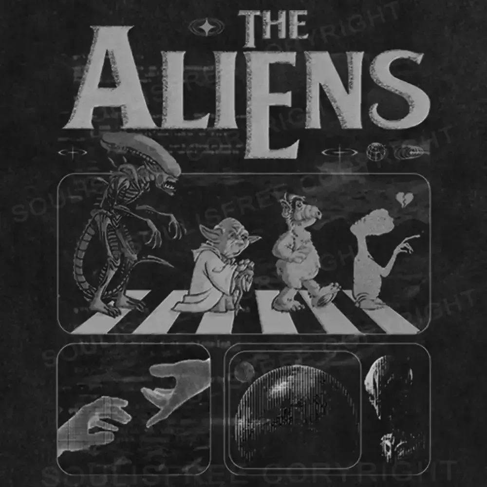 The Aliens Washed T-shirt