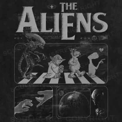 The Aliens Washed T-shirt