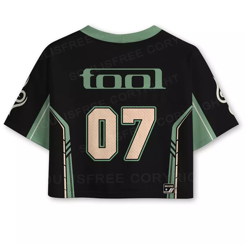 Soulisfree Soul Meditation Cropped Mesh Jersey