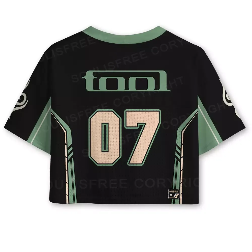 Soulisfree Soul Meditation Cropped Mesh Jersey