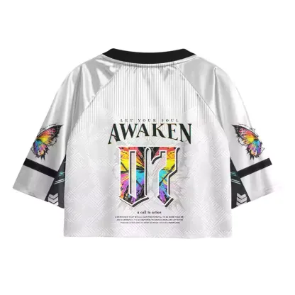 Soulisfree Let Your Soul Awaken Cropped Jersey
