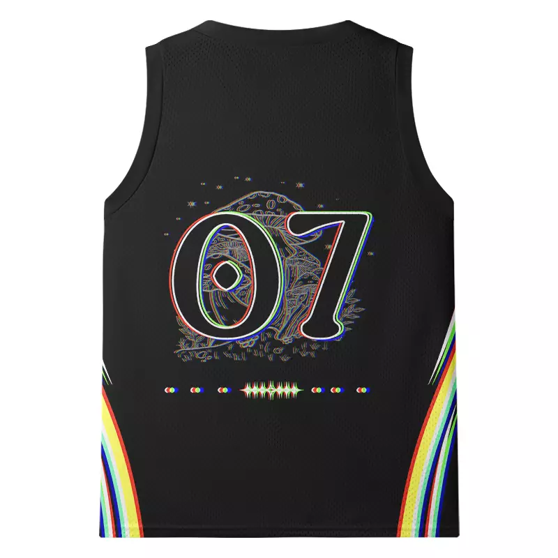 Soulisfree Mushroom and Moon Mesh Tank