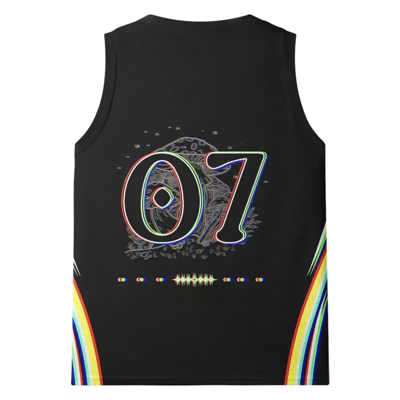 Soulisfree Mushroom and Moon Mesh Tank