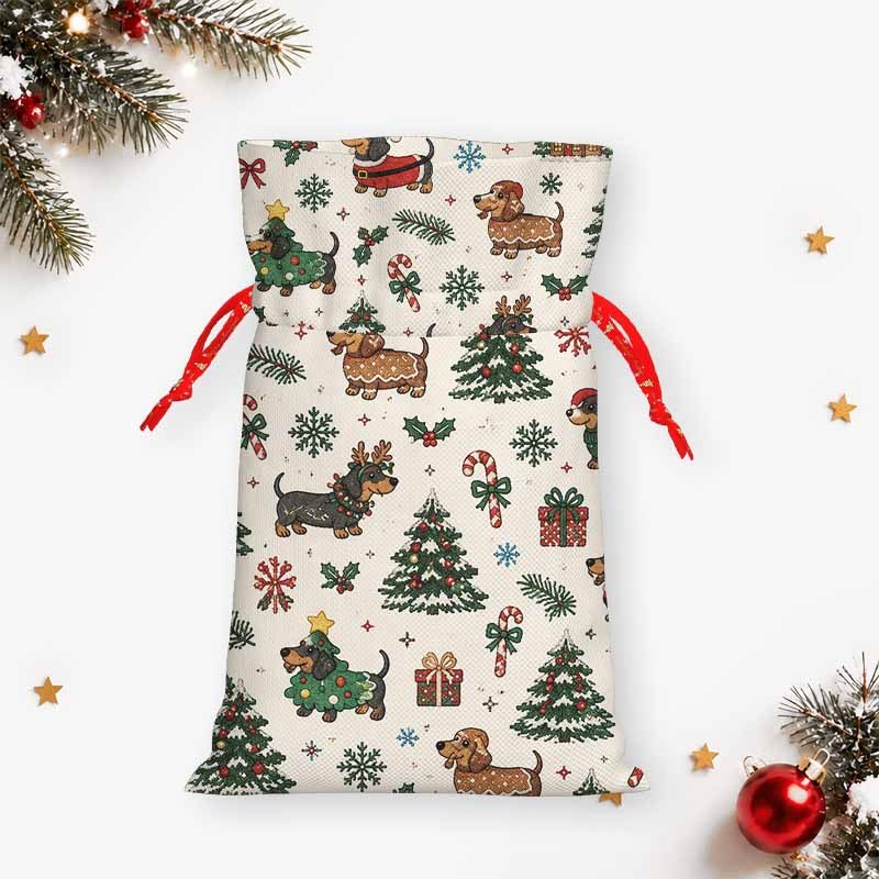 Soulisfree A Small Friend In A Big Winter World Christmas Gift Pouch