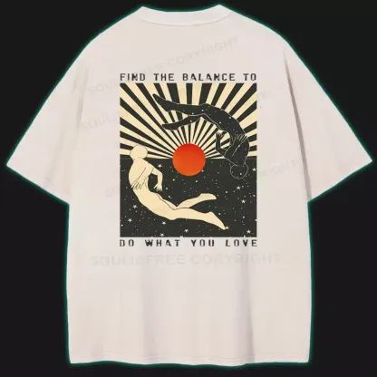 Do What You Love Washed Space T-shirt