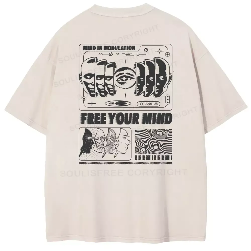 Free Your Mind Washed T-shirt