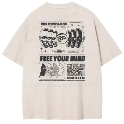 Free Your Mind Washed T-shirt