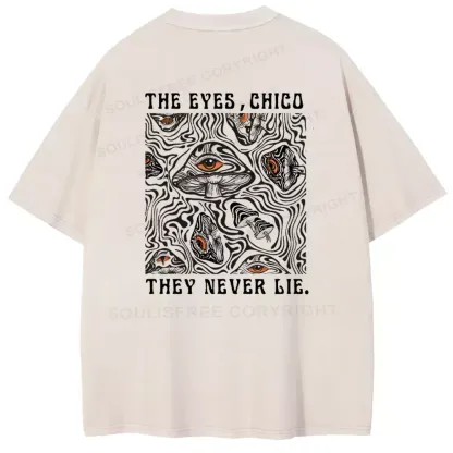 Mushroom Eyes, Infinite Truth Washed T-shirt