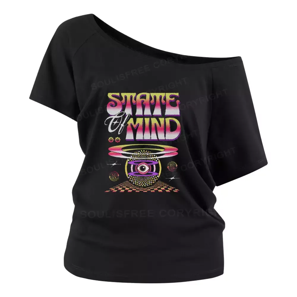 STATE OF MIND Off Shoulder Top