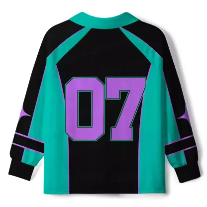 Here Now Long Sleeve Polo Jersey