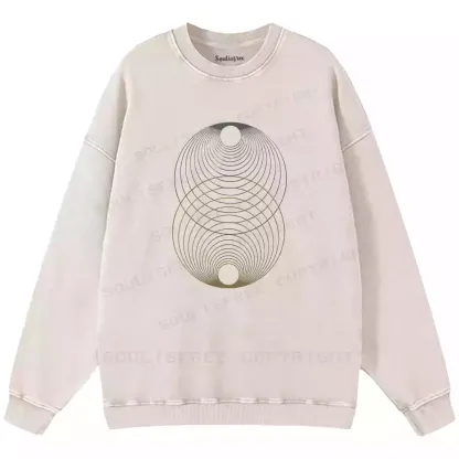 Cosmic Alignment Washed Sweatshirts