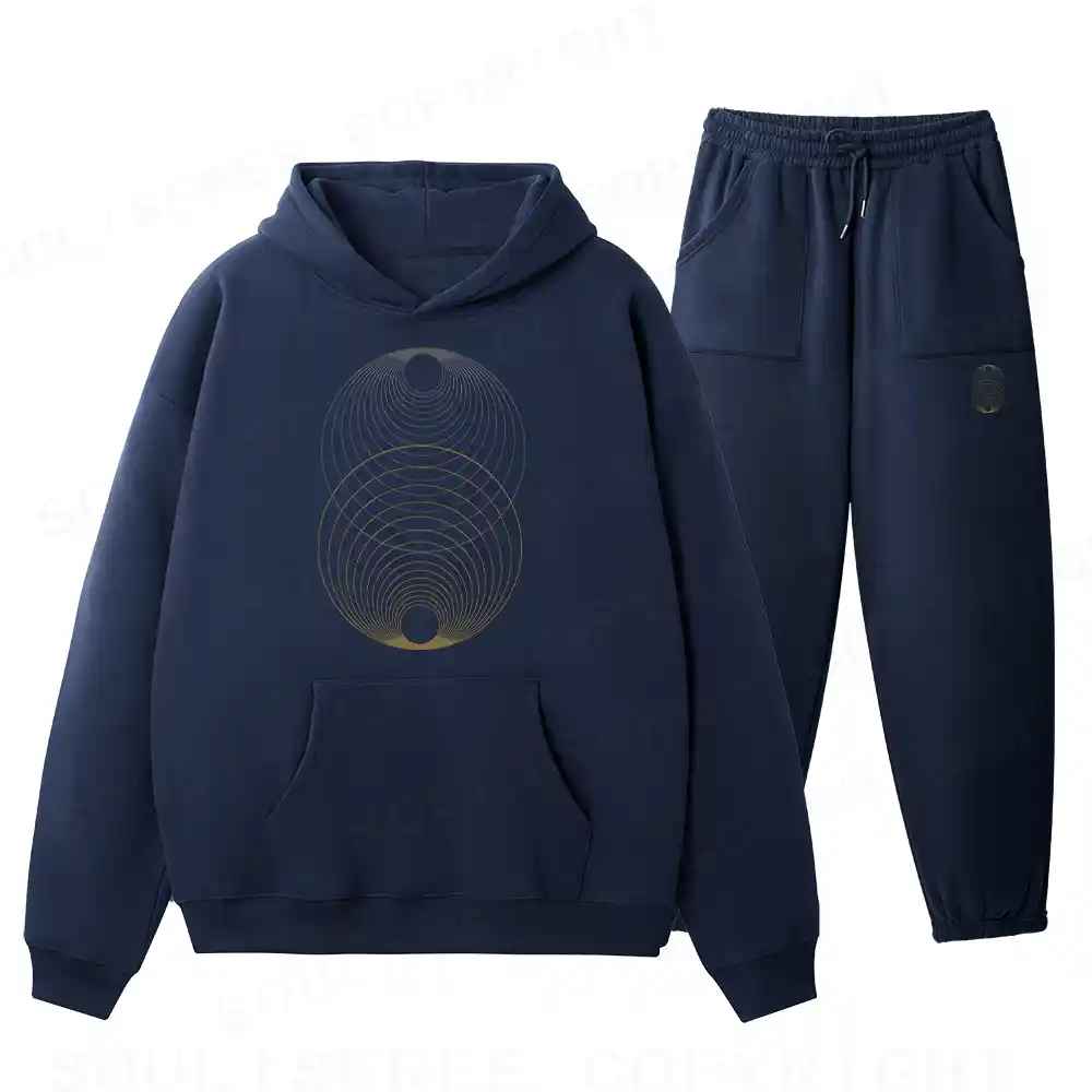 Cosmic Alignment Fleece Hoodie Set