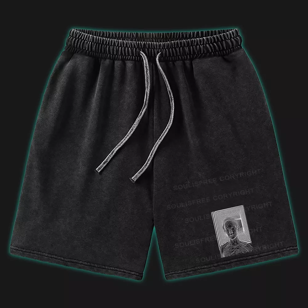 Utopia Journey Washed Shorts