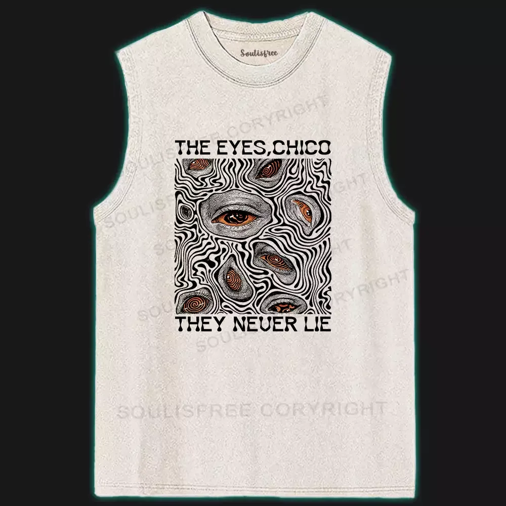 Designed Eyes don't lie Ⅳ Washed Tank