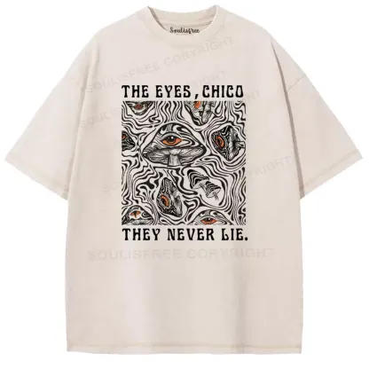 Mushroom Eyes, Infinite Truth Washed T-shirt