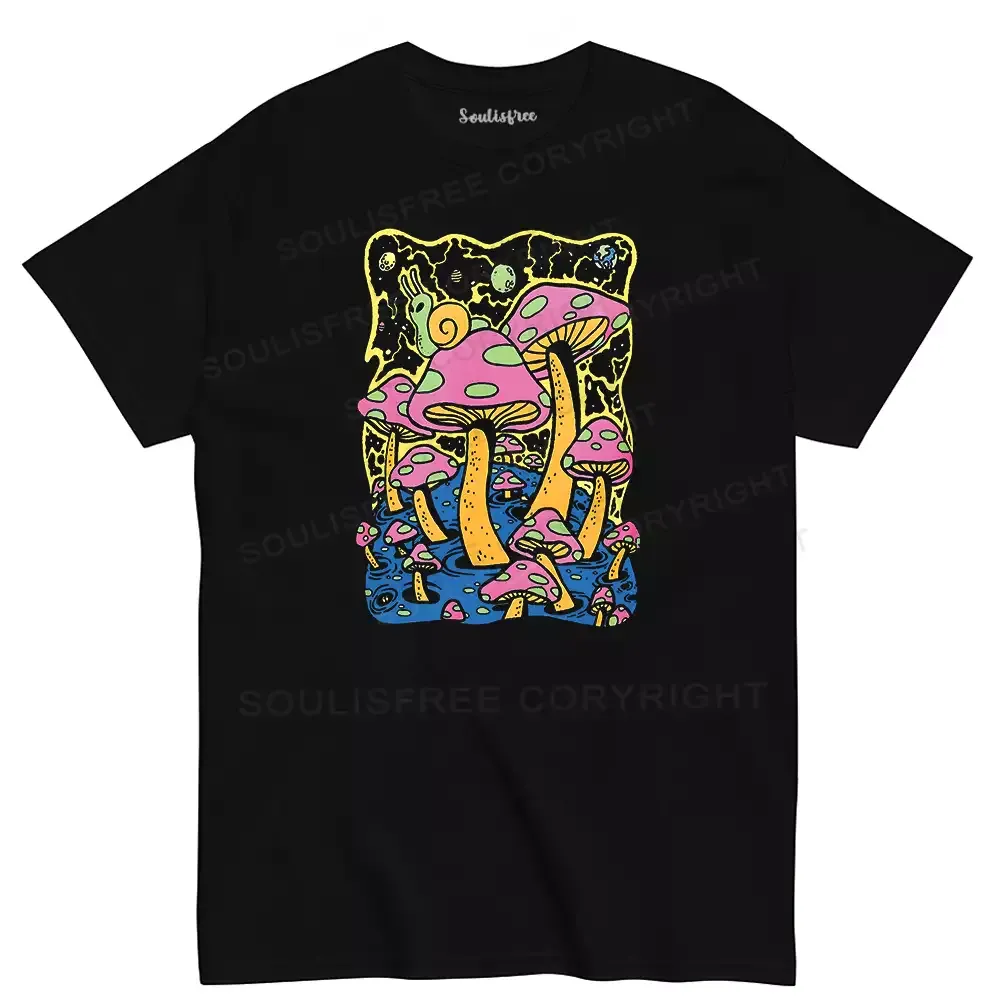 Designed Mushroom World T-shirt