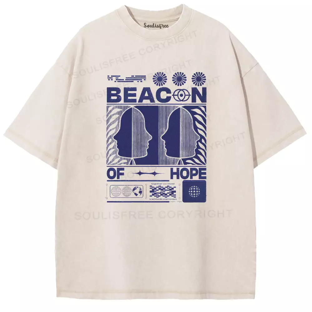 Beacn of Hope Washed T-shirt