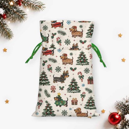 Soulisfree A Small Friend In A Big Winter World Christmas Gift Pouch