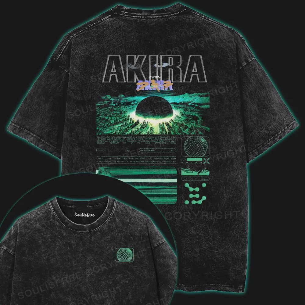 The Power Within Breaks Out Washed T-shirt