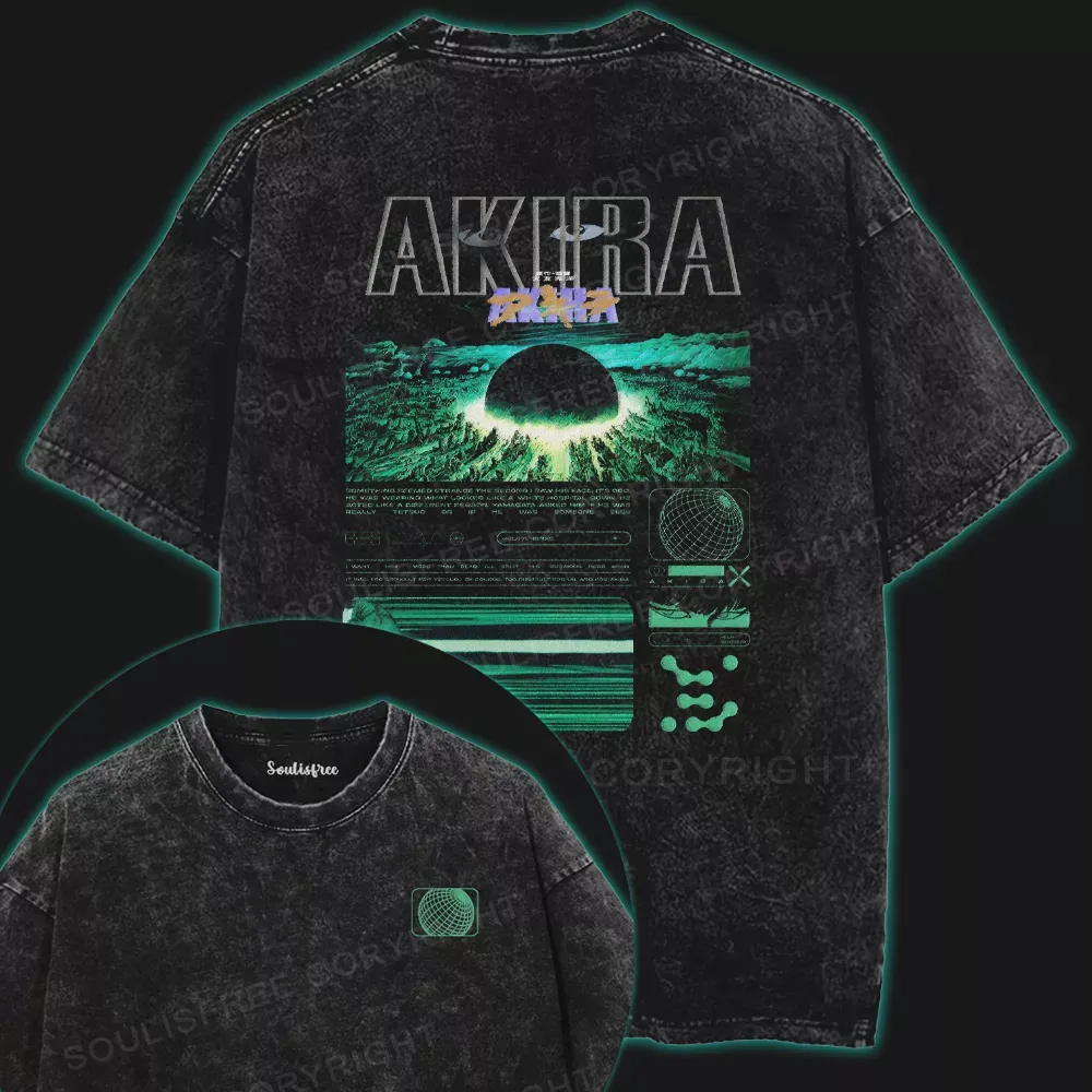 The Power Within Breaks Out Washed T-shirt