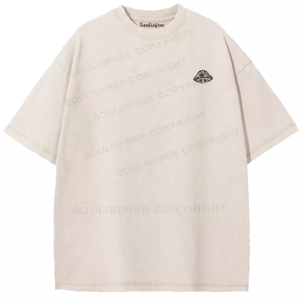 Mushroom Eyes, Infinite Truth Washed T-shirt