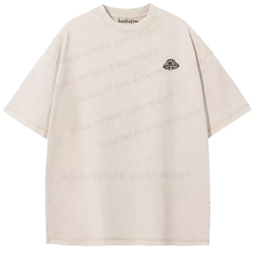 Mushroom Eyes, Infinite Truth Washed T-shirt