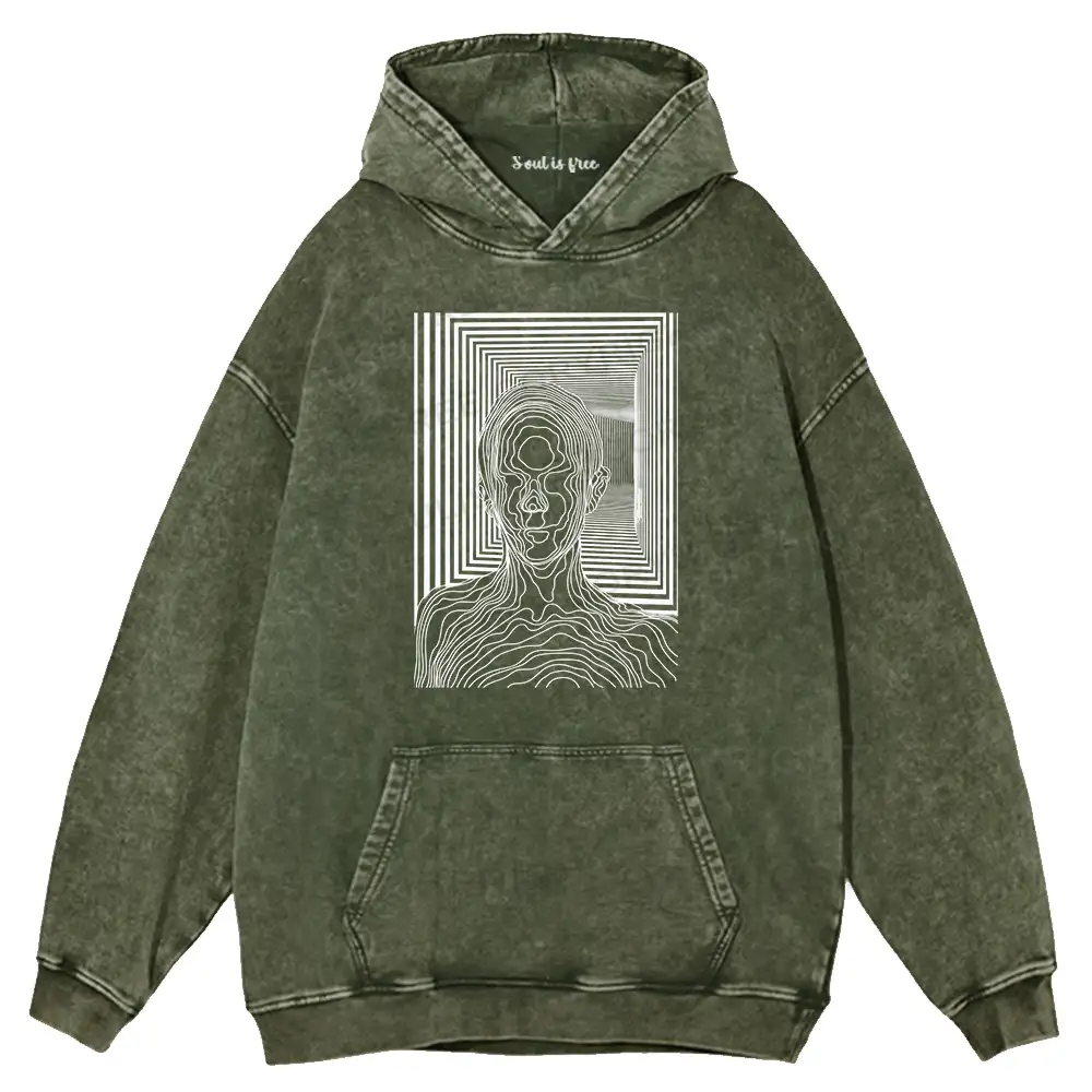 Utopia Journey Washed Hoodie