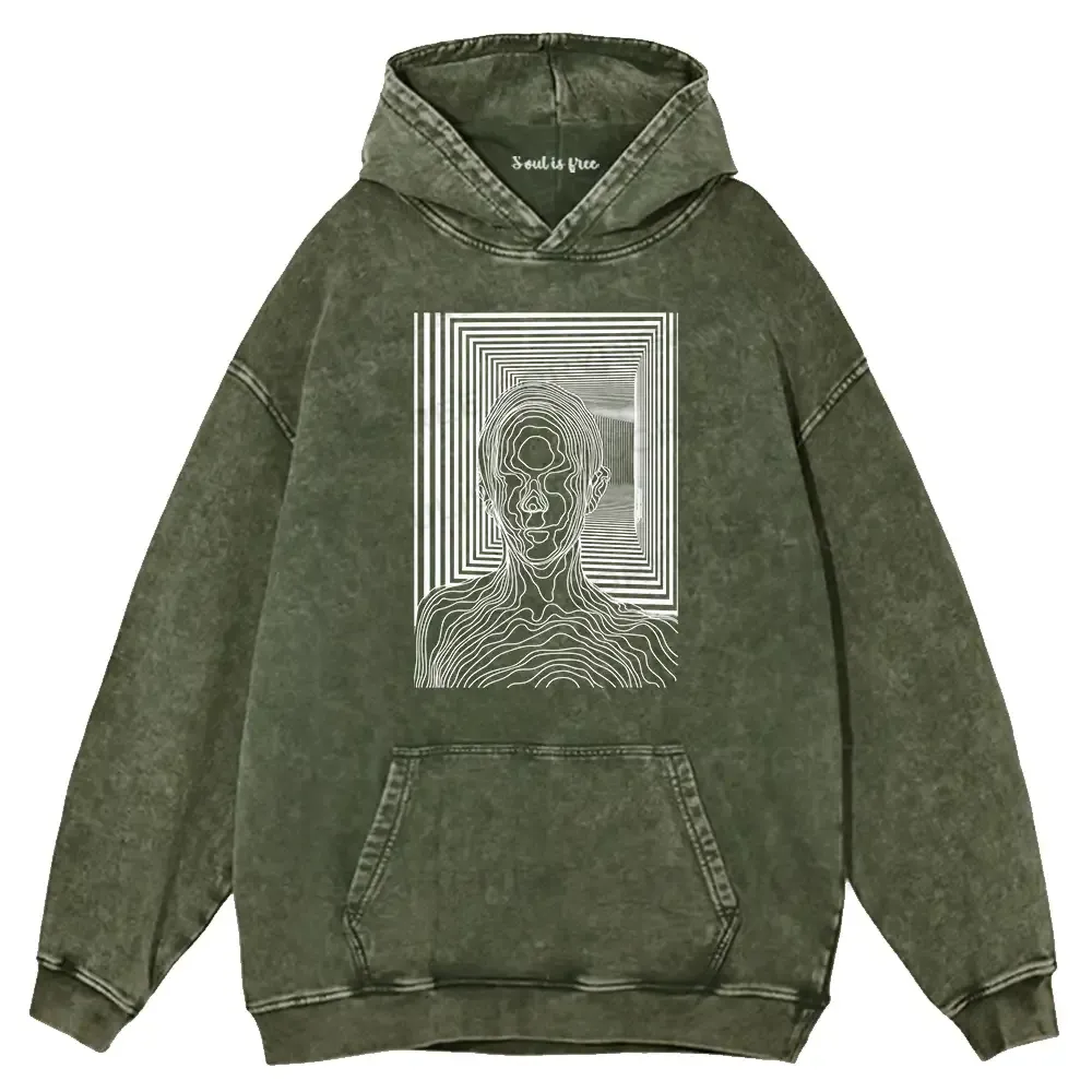 Utopia Journey Washed Hoodie