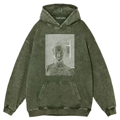 Utopia Journey Washed Hoodie