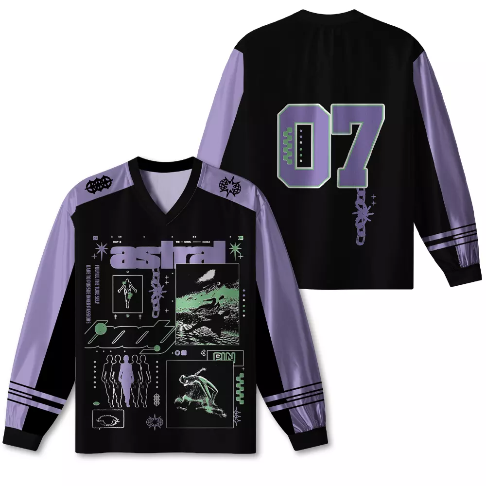 Personalized Be The Master Of Your Own Life Long Sleeve Jersey