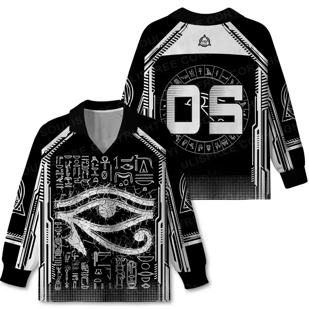 Mystic Eye Long Sleeve Polo Jersey