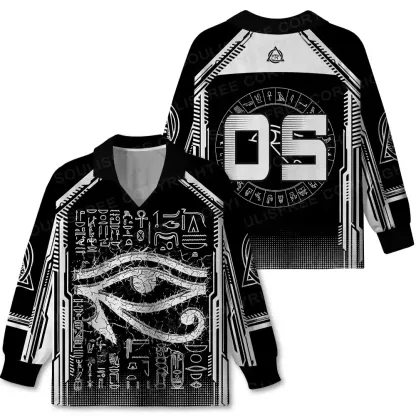 Mystic Eye Long Sleeve Polo Jersey