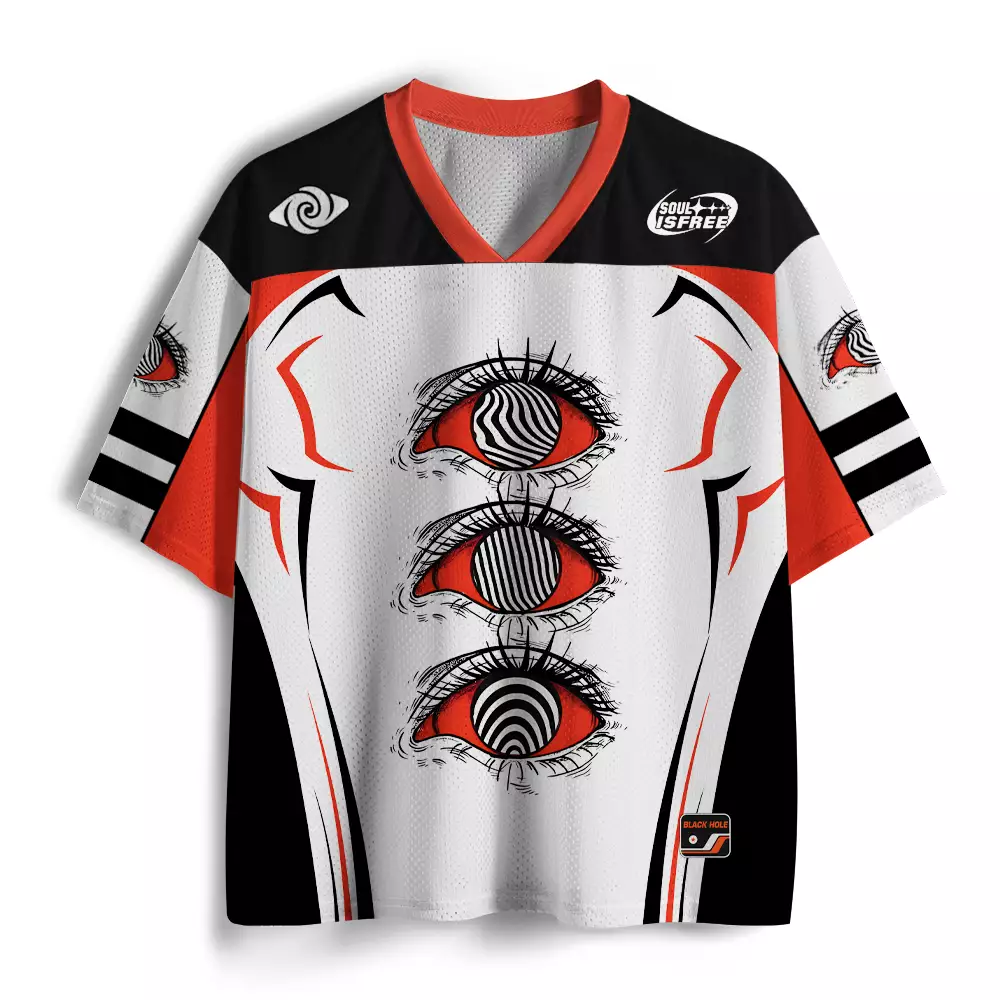Psychedelic Eye Mesh Jersey