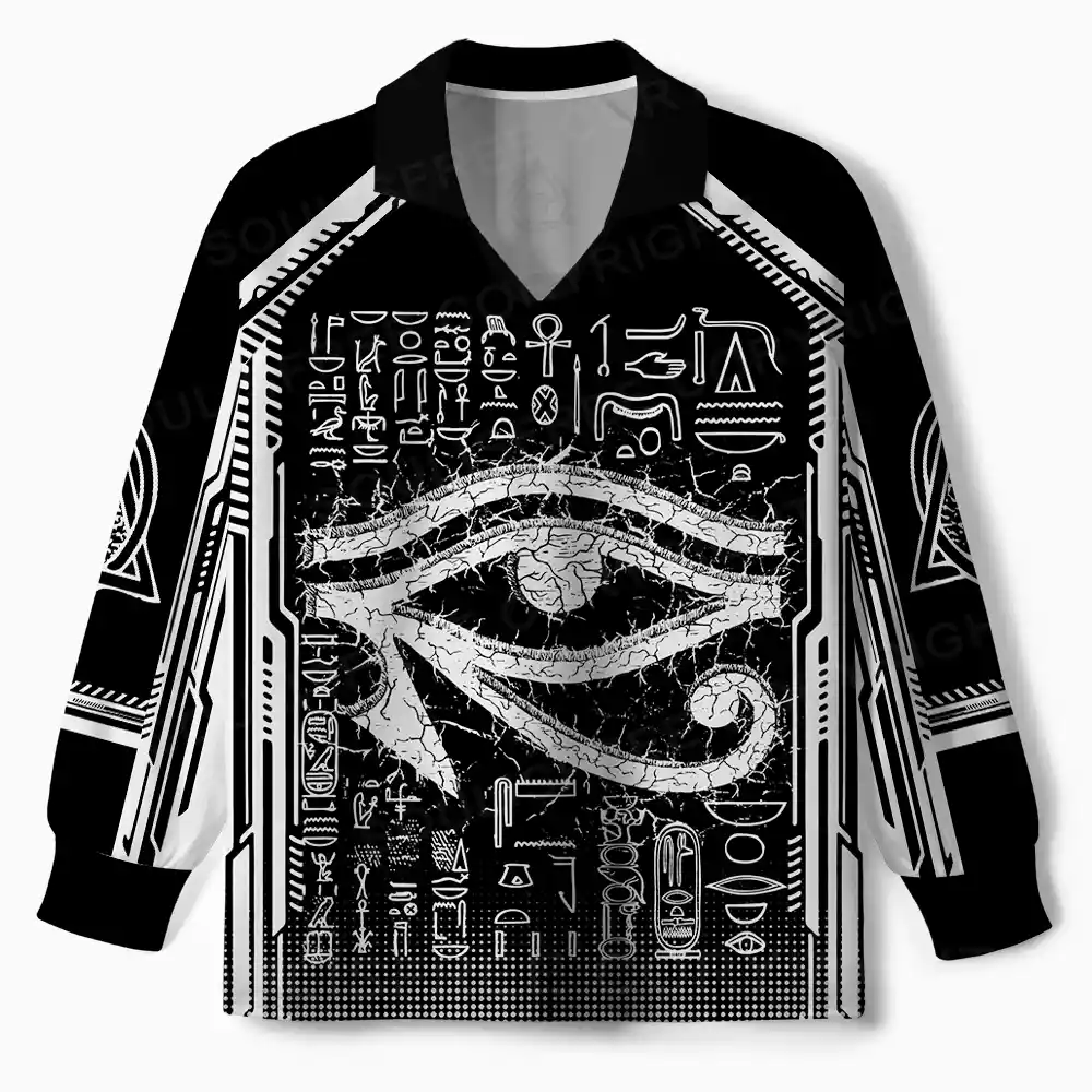 Mystic Eye Long Sleeve Polo Jersey