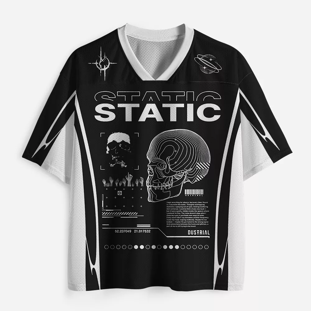 Soulisfree STATIC Silence in the Noise Equilibrium No. 7 Mesh Jersey