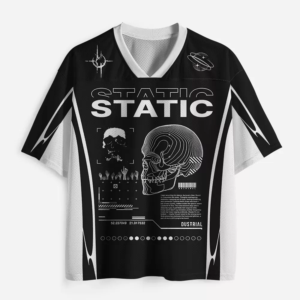 Soulisfree STATIC Silence in the Noise Equilibrium No. 7 Mesh Jersey