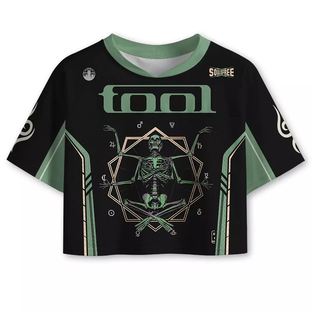 Soulisfree Soul Meditation Cropped Mesh Jersey