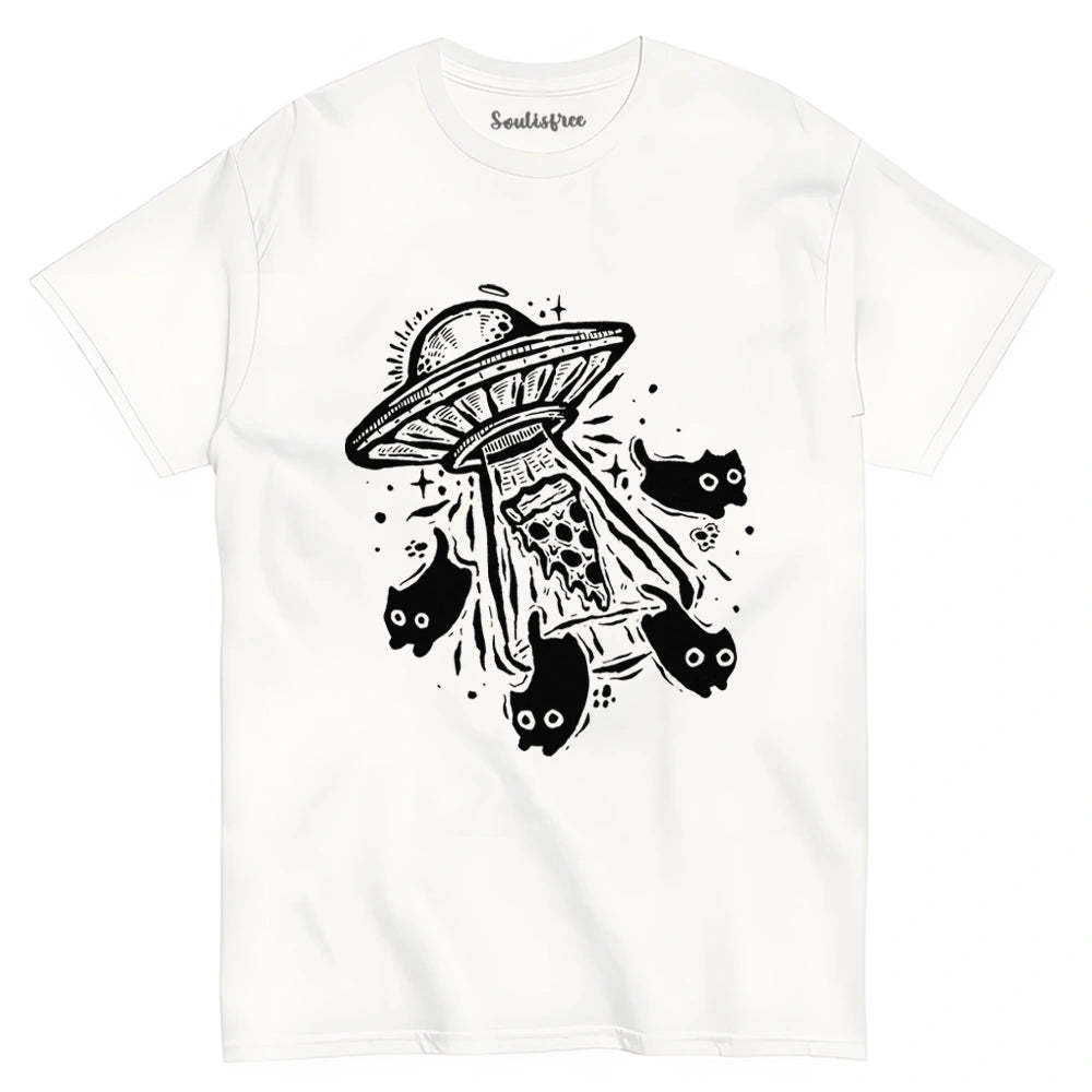Designed Alien Cat Ⅰ T-shirt soulisfree