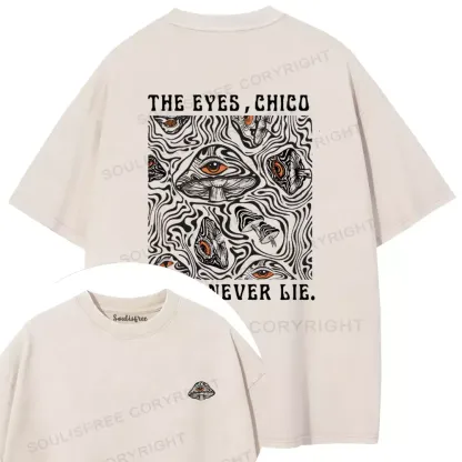 Mushroom Eyes, Infinite Truth Washed T-shirt