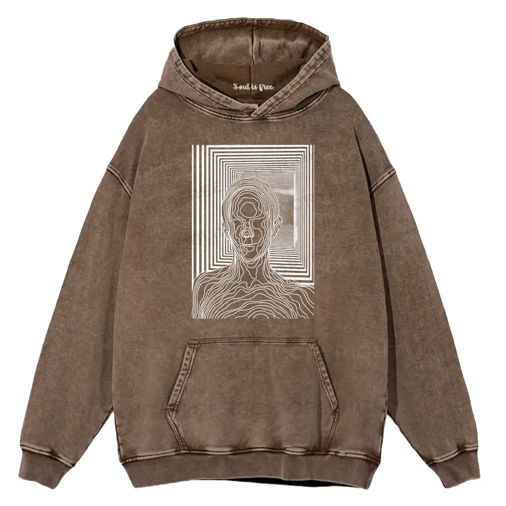 Utopia Journey Washed Hoodie
