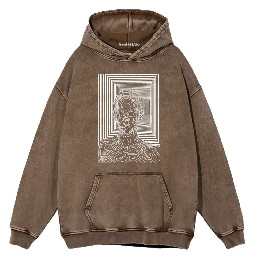 Utopia Journey Washed Hoodie