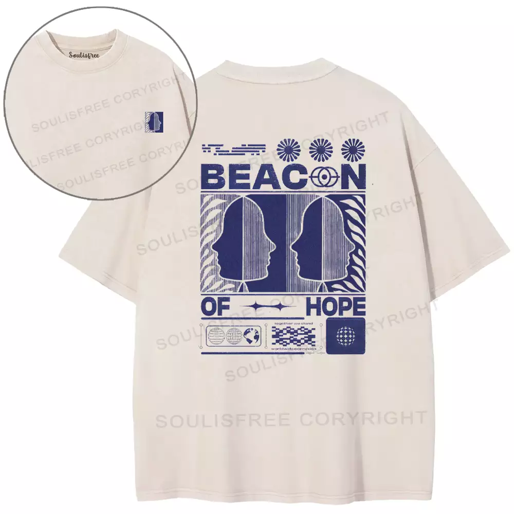 Beacn of Hope Washed T-shirt