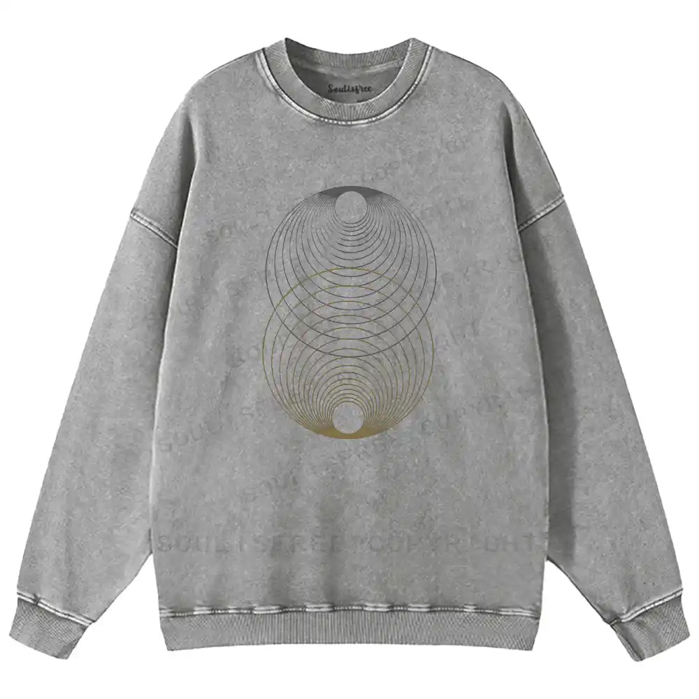 Cosmic Alignment Washed Sweatshirts