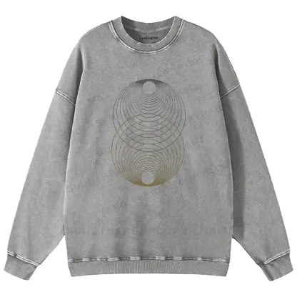 Cosmic Alignment Washed Sweatshirts