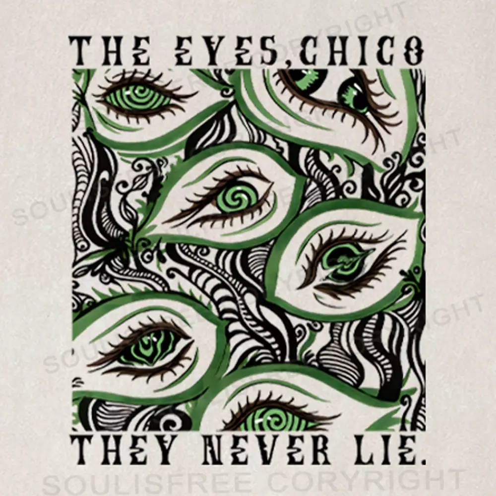 The Eyes,Chico They Never Lie. Washed Tank Tops