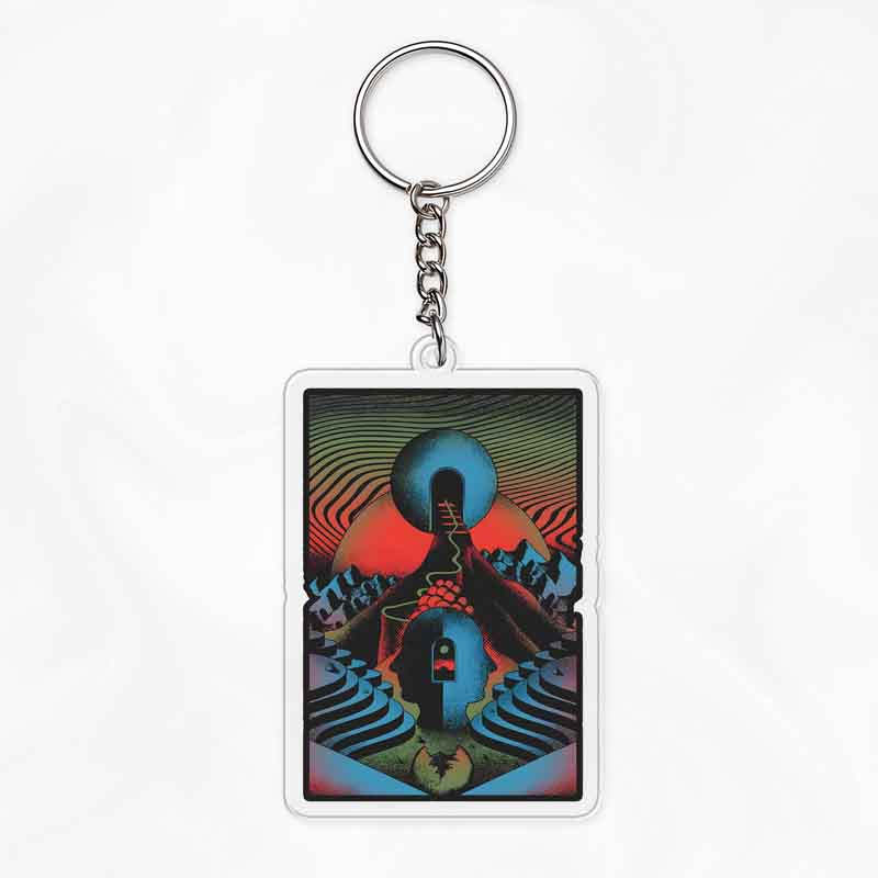 Designed Suspended World Keychain | Soulisfree